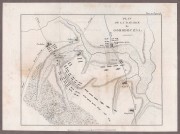 План сражения под Городечно, 1812 года.