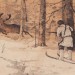Эллерт. Охота на лося, 1884 год.