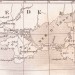 Старинная карта Чёрного моря и Крыма.
