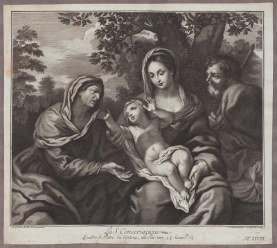 Святое семейство со святой Анной, [1786] год.