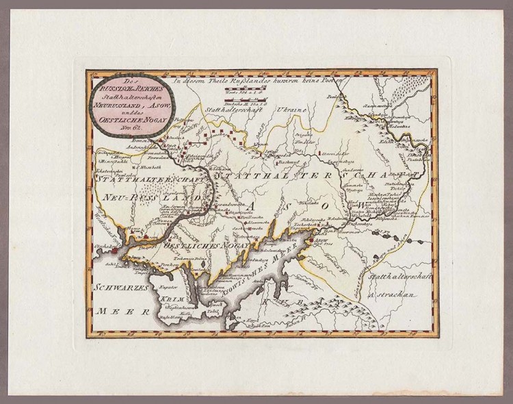 Губернии 1708 год карта