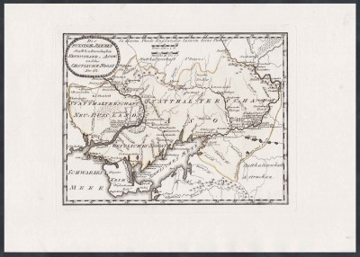 Карта Новороссии, Азовской губернии и Восточного Ногая, [1789] год.