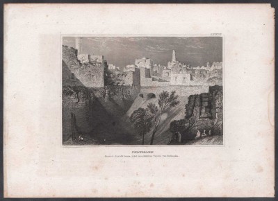 Израиль. Иерусалим, 1830-е года. Израиль. Иерусалим, 1830-е года.