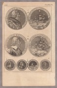 Медальерика: Карл I. Повелитель морей, 1781 год.
