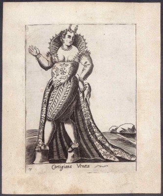Венецианская куртизанка, 1593 год.