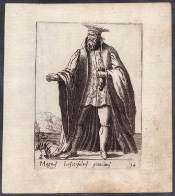 Великий юрисконсульт из Падуи, [1593] год.